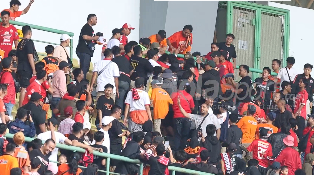 bentrok suporter persib vs persija