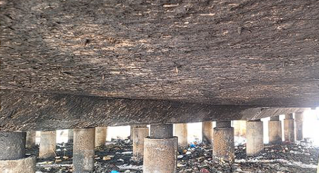 Kolong Tol Kehilangan Plat Besi