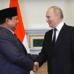 Prabowo di Sambut Putin