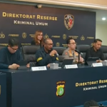 Konferensi pers hasil penyelidikan kematian Arya Daru