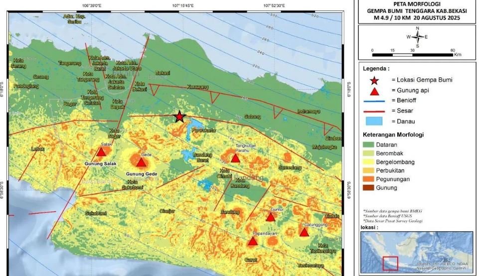 Gempa Bekasi