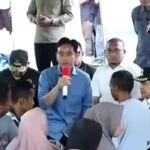 Gibran Kunjungi Posko Pengungsi