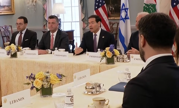 AS Fasilitasi Perundingan Israel - Lebanon