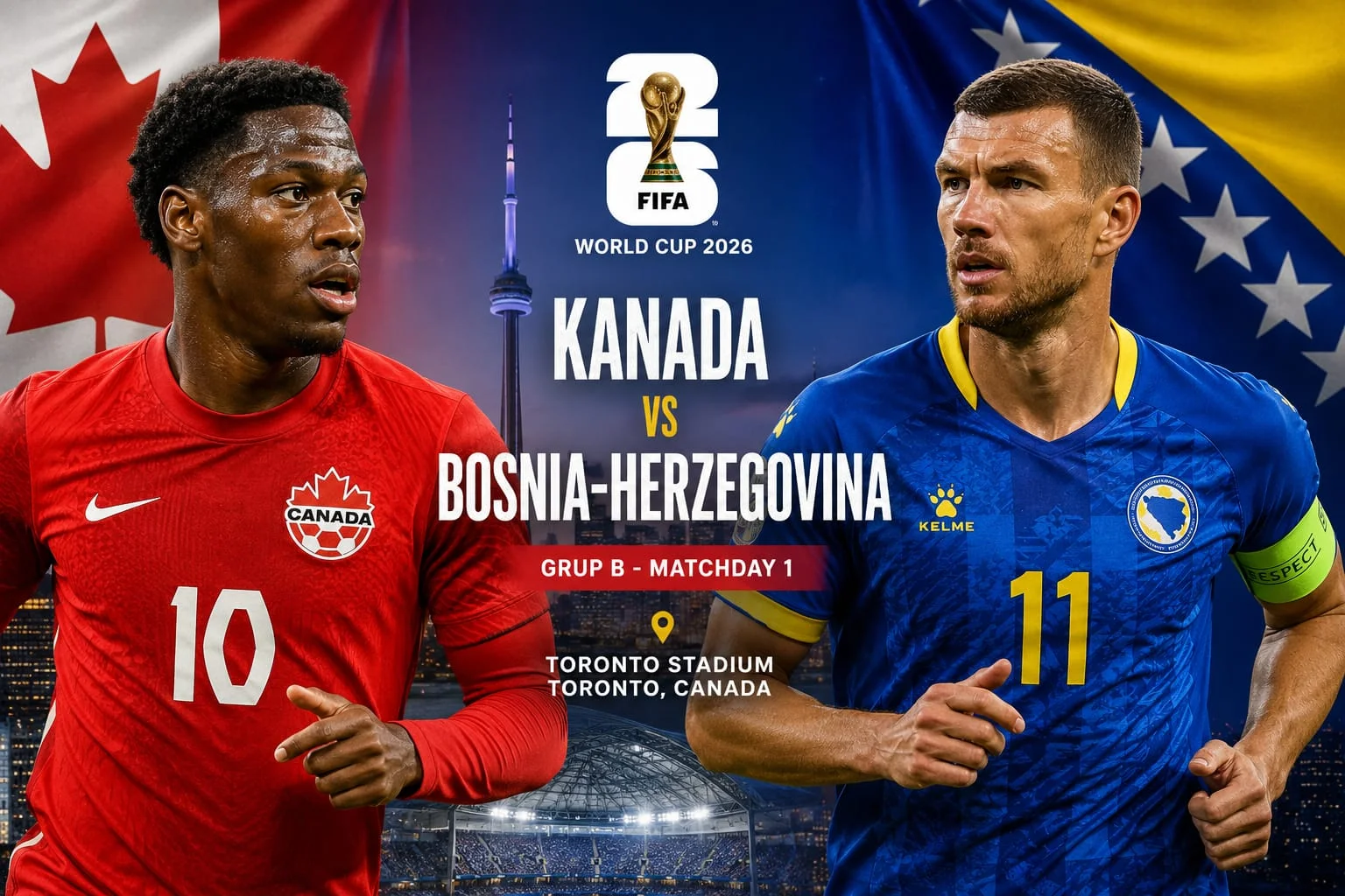 Kanada VS Bosnia-Herzegovina